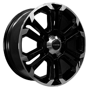 Диск Литой 7.5x18 PCD 6x139.7 ET38 D100.1 Khomen Wheels KHW1817 Black-FP