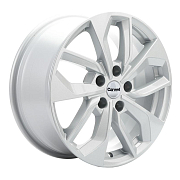 Диск 7x17 5x112 ET43 D57.1 Khomen Wheels U-Spoke 703 F-Silver