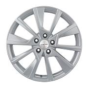 Диск 7x18 5x114.3 ET45 D66.6 Khomen Wheels U-Spoke 802 F-Silver