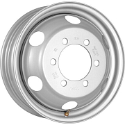 Диск Штампованный 5.5x16 PCD 6x170 ET106 D130 TOPU Газель 1500кг Silver