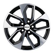 Диск 7x17 5x114.3 ET45 D60.1 Khomen Wheels U-Spoke 703 Black-FP