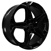 Диск Литой 7.5x19 PCD 5x108 ET50.5 D63.4 Khomen Wheels KHW1909 Black