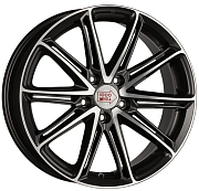 Диск 8x18 5x114.3 ET40 D67.1 Mille Miglia MM1007 Dark Anthracite Polished