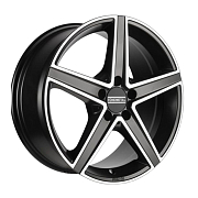 Диск 8x18 5x112 ET38 D66.5 Fondmetal Loke Matt Black Machined