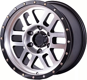Диск 9x17 6x139.7 ET-12 D106.1 Lizardo XH334 MB/LMB