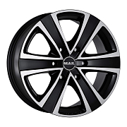 Диск 8.5x18 5x120 ET40 D65 MAK Stone 6 Black mirror