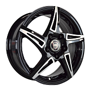 Диск 6x15 4x100 ET36 D60.1 NZ SH661 BKF