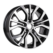 Диск 6.5x16 5x114.3 ET41 D67.1 Khomen Wheels U-Spoke 608 Black-FP
