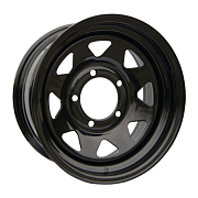 Диск Штампованный 8x16 PCD 5x139.7 ET-25 D108.7 Spoke Штамп BLACK
