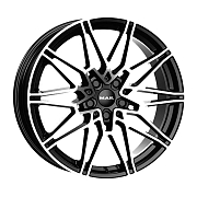 Диск Литой 7.5x17 PCD 5x112 ET52 D66.6 MAK Koenig Black Mirror