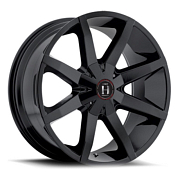 Диск 8.5x20 5x114.3 ET38 D72.6 Harp Y-651 gloss black w clear coat