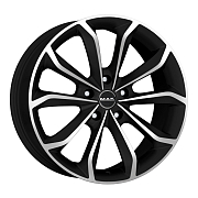 Диск 8.5x20 5x112 ET45 D76 MAK Xenon Ice Black