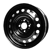 Диск Штампованный 6x15 PCD 4x100 ET50 D60.1 Magnetto 15009AM Черный