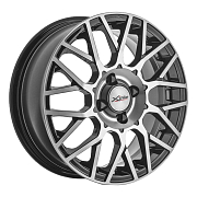 Диск 6x15 5x100 ET38 D57.1 X-trike X-132 BK/FP