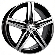 Диск 7.5x17 5x108 ET40 D72.6 Inverno U230 алмаз чёрный