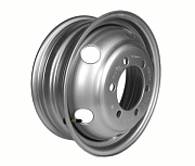 Диск Штампованный 5.5x16 PCD 6x170 ET106 D130.1 Asterro TC1607F Серебристый