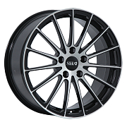 Диск 7.5x17 5x112 ET45 D57.1 Slik L-729 BKF