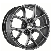 Диск 7.5x17 5x112 ET45 D82 BBS SR satin himalaya-grey