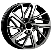 Диск 6.5x17 5x114.3 ET45 D54.1 Vector R267 Алмаз черный