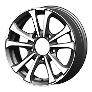Диск 6.5x16 5x139.7 ET40 D98.5 СКАД Тундра Алмаз