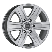 Диск 6.5x16 6x130 ET62 D84.1 MAK Stone6 W Silver