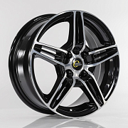Диск Литой 6x15 PCD 4x100 ET47 D60.1 CrossStreet CR-27 BKF
