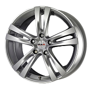 Диск 8x19 5x108 ET45 D72 MAK Zenith Hyper Silver