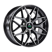 Диск Литой 6x14 PCD 4x100 ET35 D73.1 Megami MGM-32 BKF