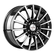 Диск 6.5x15 5x108 ET38 D67.1 X-trike X-106 BK/FP