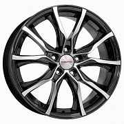 Диск Литой 7.5x17 PCD 5x120 ET37 D72.6 K&K КС697М алмаз черный