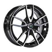 Диск Литой 5.5x14 PCD 4x98 ET35 D58.6 Megami MGM-20FF BKF