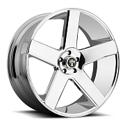 Диск 9.5x20 5x150 ET35 D110 DUB Baller Chrome/PVD