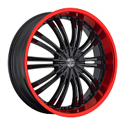 Диск 7.5x18 5x114.3 ET40 D72.6 Harp Y-01 glossy-black__red-lip