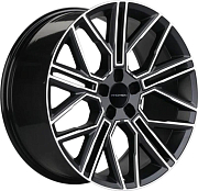 Диск Литой 9.5x21 PCD 5x114.3 ET40 D64.1 Carwel KHOMEN 2101 BLF