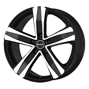 Диск 7x17 5x120 ET55 D65 MAK Stone 5 Black mirror