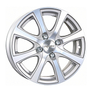 Диск 6x15 5x105 ET39 D56.6 Proma Колизей Алмаз белый