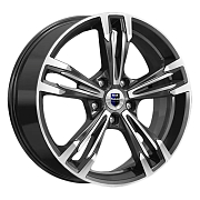 Диск 7x18 5x108 ET33 D67.1 K&K КС935 Алмаз черный