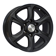 Диск 7.5x17 6x139.7 ET30 D106.2 СКАД Скала Черный-бархат