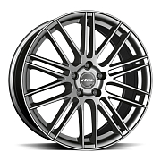 Диск 9.5x21 5x120 ET42 D72.6 Rial KiboX Metal Grey