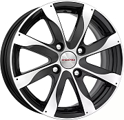Диск Литой 6x15 PCD 4x100 ET40 D60.1 Rapid Джемини-оригинал Алмаз черный
