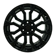 Диск 9x22 6x139.7 ET25 D77.8 Khomen Wheels Zeus 2205 Black matt