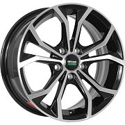 Диск Литой 6.5x15 PCD 4x108 ET27 D65 Megami MGM-33 BKF