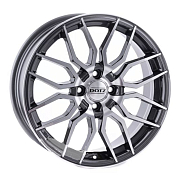 Диск 7x17 4x100 ET38 D60.1 Dotz LimeRock dark HBFP