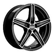 Диск 7x17 5x114.3 ET40 D67.2 Fondmetal 8100 Glossy Black Machined