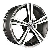 Диск 8x18 5x112 ET45 D66.6 Racing Wheels H-787 DMGM F/P