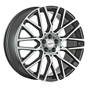 Диск 8.5x20 5x127 ET50 D71.6 X-trike X-137 BKM/FP
