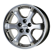 Диск 7x16 5x112 ET38 D70.1 ALUTEC Leon Sterling Silver