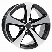 Диск Литой 7x16 PCD 5x115 ET40 D70.1 Borbet CC Black Polished Glossy