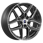Диск Литой 7x17 PCD 5x114.3 ET35 D60.1 K&K КС102 алмаз чёрный
