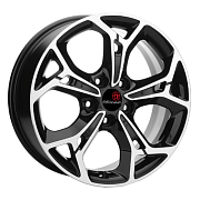 Диск 7x17 5x112 ET49 D57.1 Remain R203 Алмаз-черный